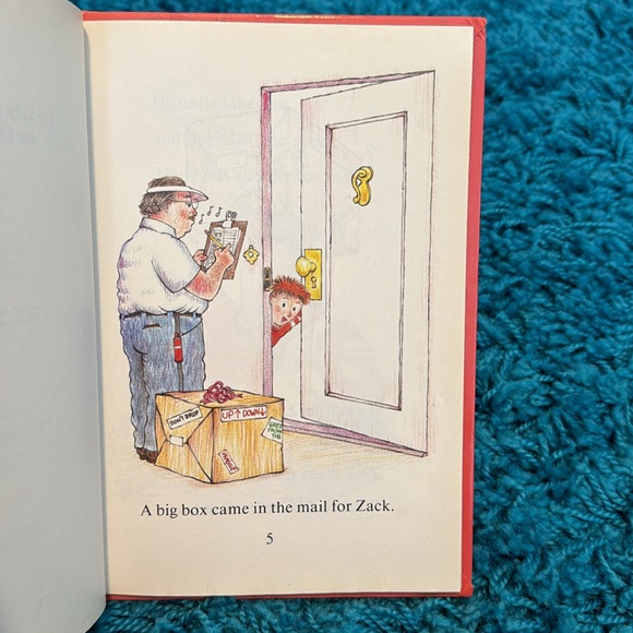 🎉2/$15🎉 Zack’s Alligator, an I can read book, hardcover, 1989 - Picture 6 of 8